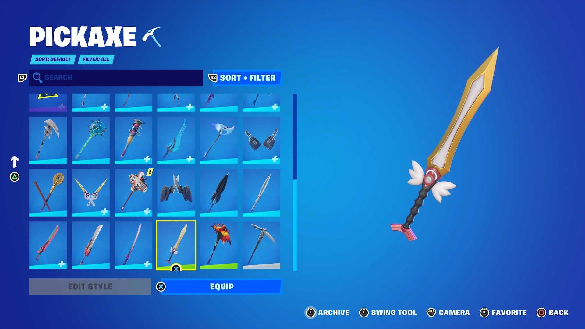 melee weapons fortnite chapter 4 season 2